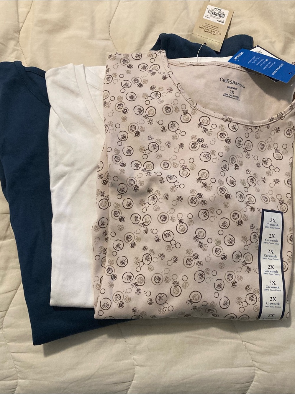 Bundle of NWT cotton shirts